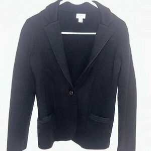 J. Crew Women's Classic Black Suit Jacket